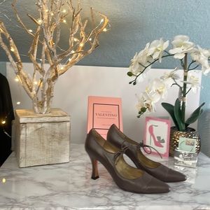 Ann Marino Brown Heels